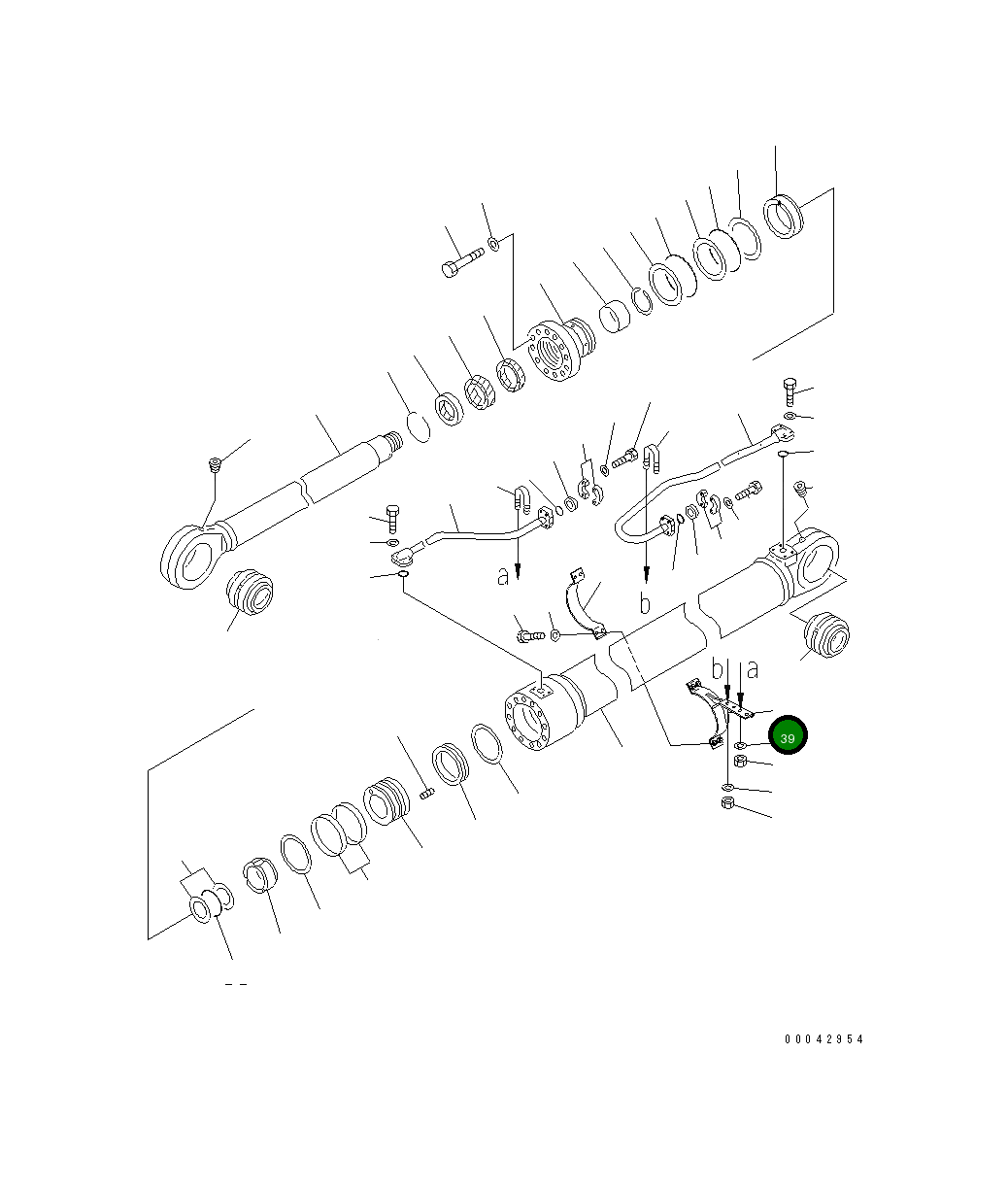 Кронштейн 707-88-28390 Komatsu