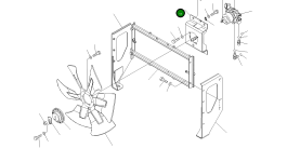 Кронштейн 423-03-31461 Komatsu