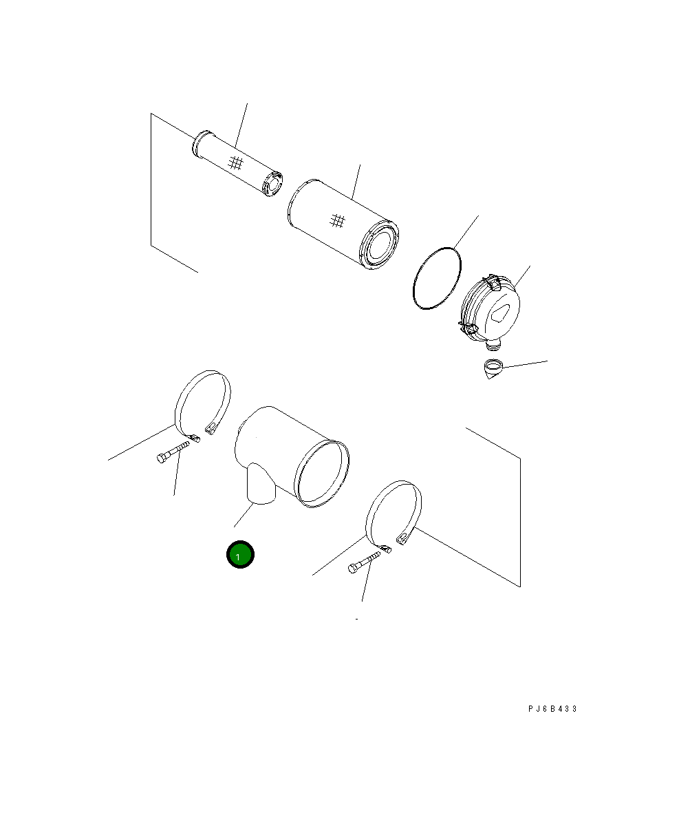Корпус 6738-81-7110 Komatsu