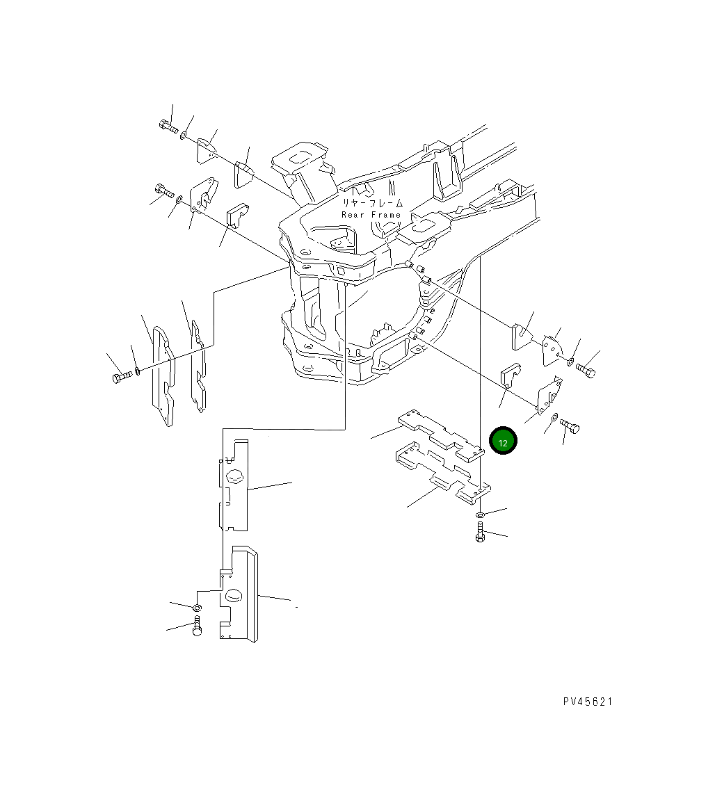 Лист 426-Z84-1550 Komatsu