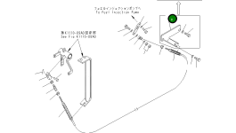 Кронштейн 23B-43-31251 Komatsu