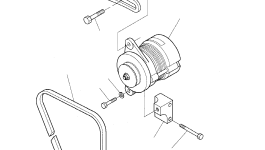 Кронштейн PKP000904 Komatsu