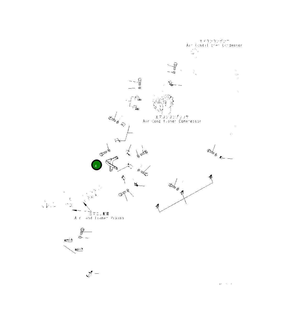 Кронштейн 419-S62-6180 Komatsu
