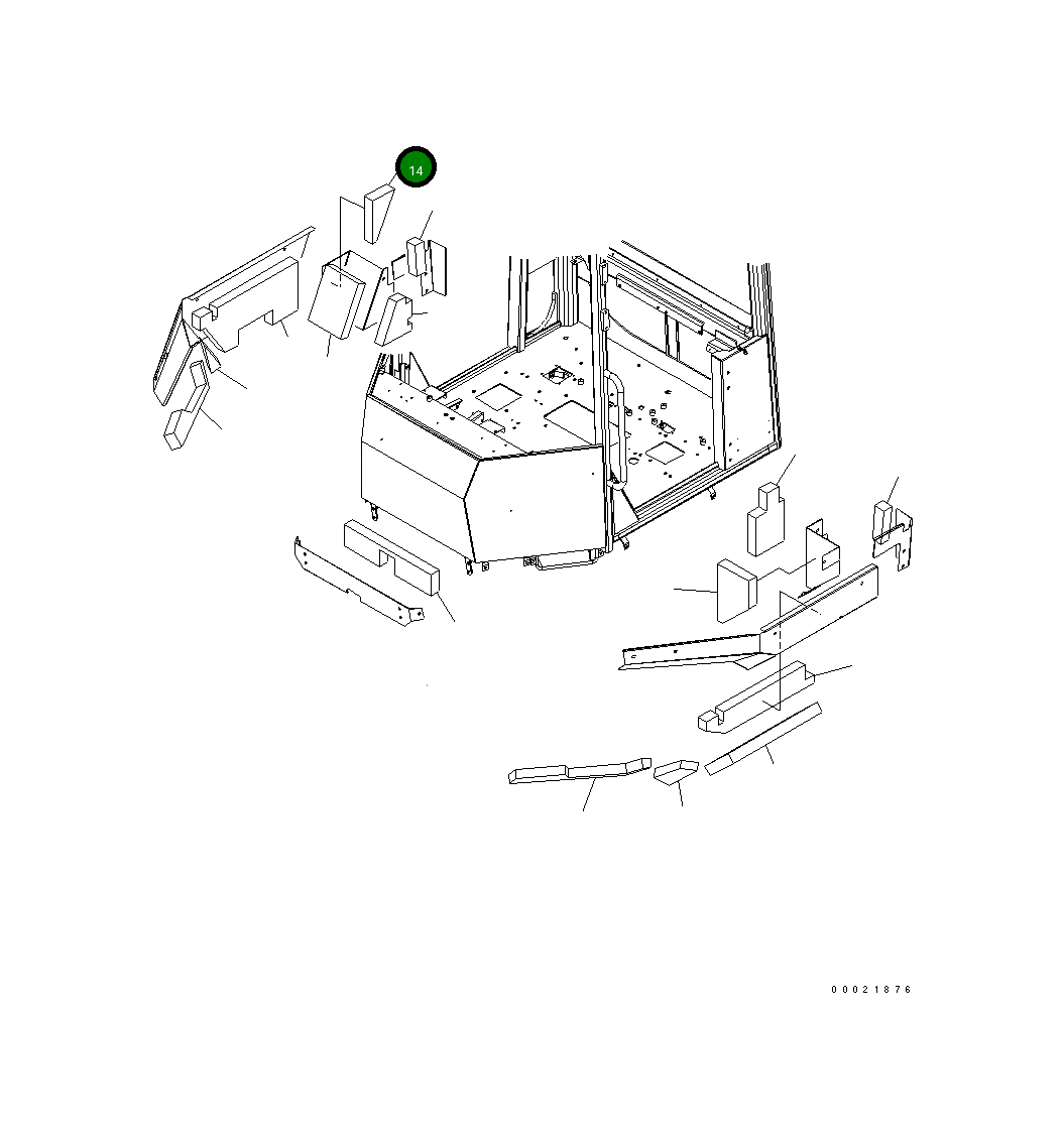 Лист 418-54-35150 Komatsu