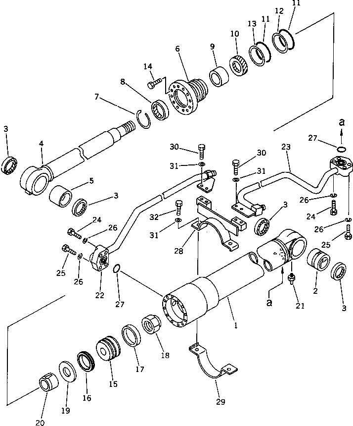 Кронштейн 707-88-95431 Komatsu