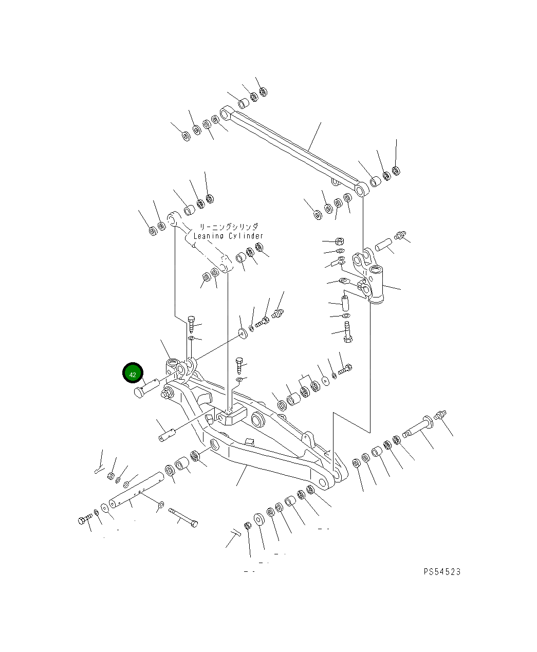 Палец 235-27-11330 Komatsu