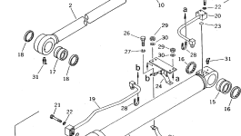 Лента 707-88-95130 Komatsu