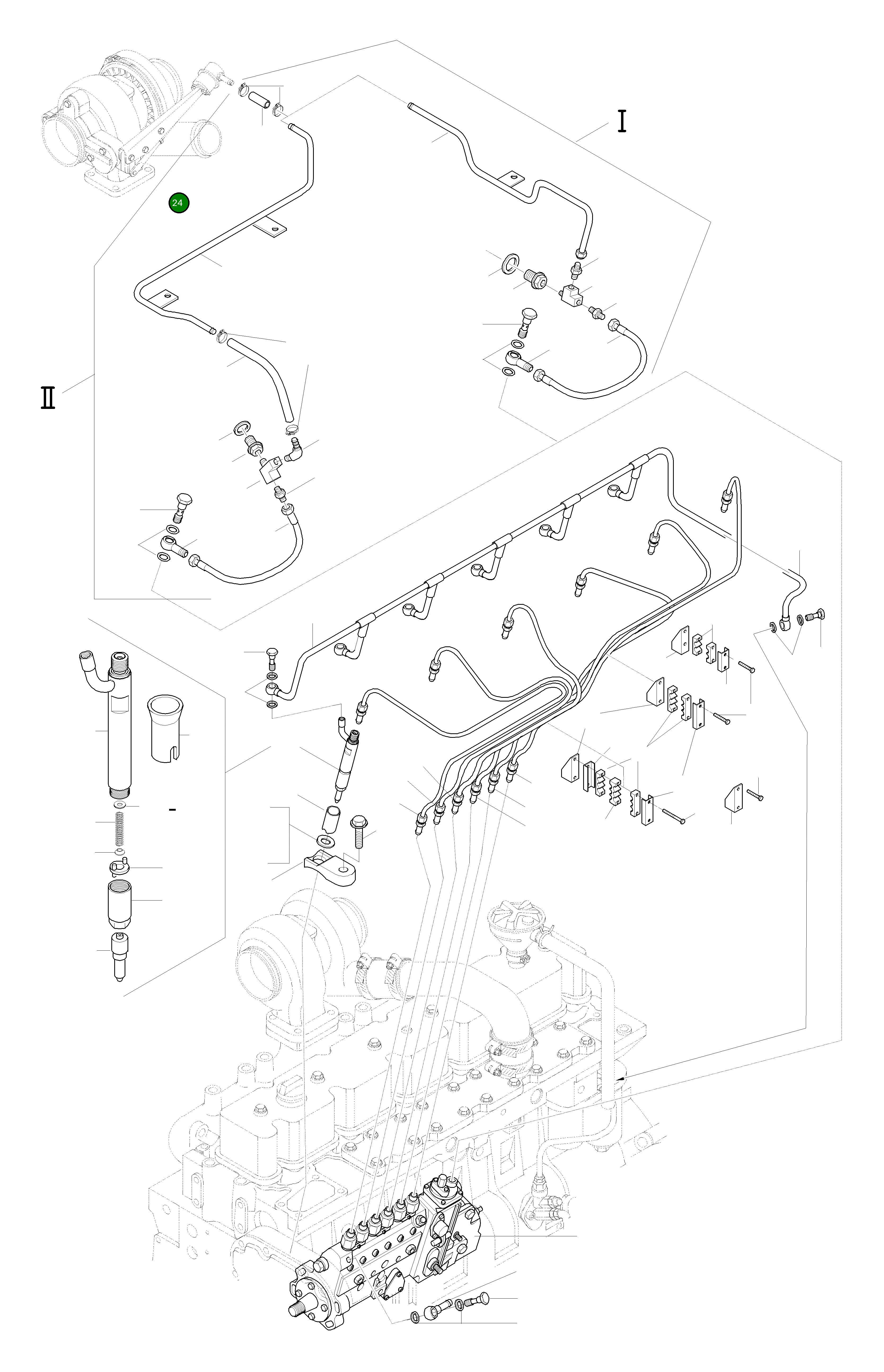 Кронштейн 1307680H1 Komatsu