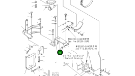 Кронштейн 23A-02-33131 Komatsu
