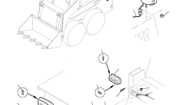 Лампа 885111052 Komatsu