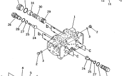 Корпус 709-62-11120 Komatsu