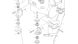 Кронштейн 207-01-61120 Komatsu