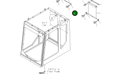 Кронштейн 21T-54-65570 Komatsu