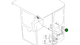 Кронштейн 234-807-7880 Komatsu