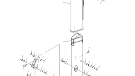 Палец 21W-957-2260 Komatsu