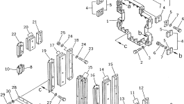 Пластина 154-55-22110 Komatsu