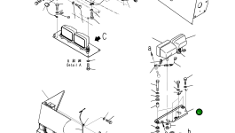 Кронштейн 561-86-86540 Komatsu