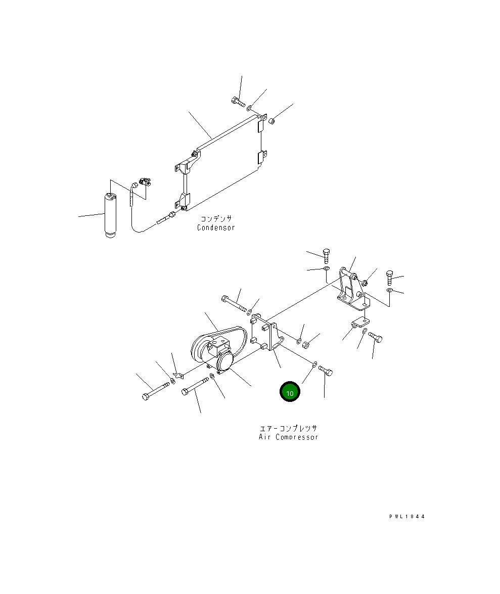 Кронштейн 425-S62-2220 Komatsu