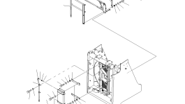 Масляный радиатор 154-03-73110 Komatsu