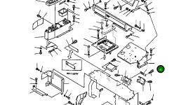 Кронштейн 569-54-63741 Komatsu