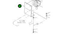 Кронштейн 104-60-41110 Komatsu