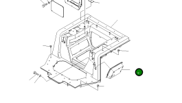 Корпус 17A-54-25120 Komatsu
