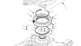 Палец 21D-09-84420 Komatsu