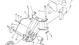 Провод 22W-07-12380 Komatsu