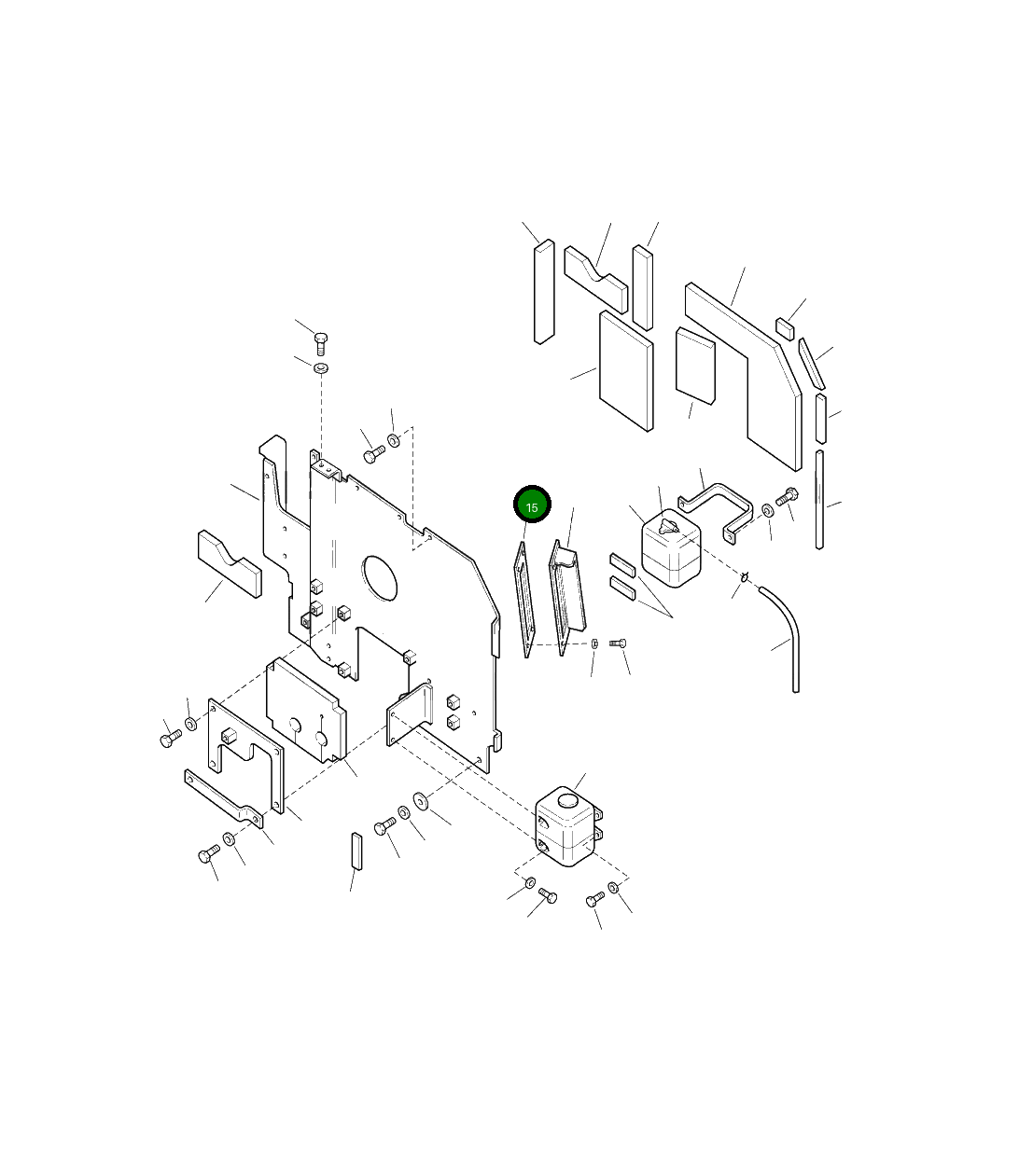 Лист 20Y-54-A1860 Komatsu