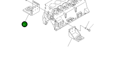 Кронштейн 417-01-21111 Komatsu
