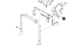 Лист 421-54-43420 Komatsu