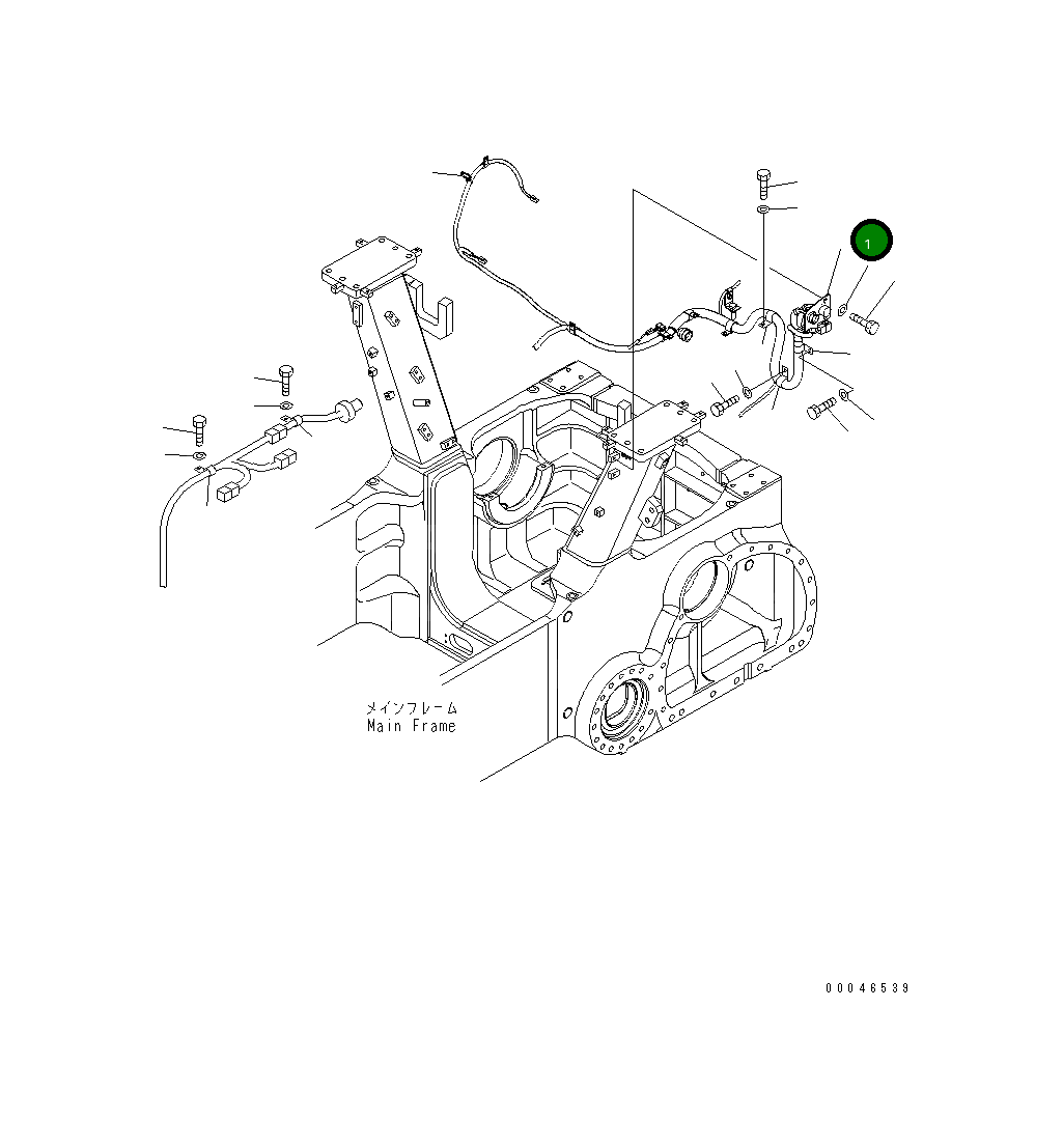 Кронштейн 154-06-74260 Komatsu