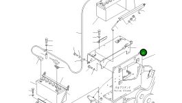 Кронштейн 22U-06-11741 Komatsu