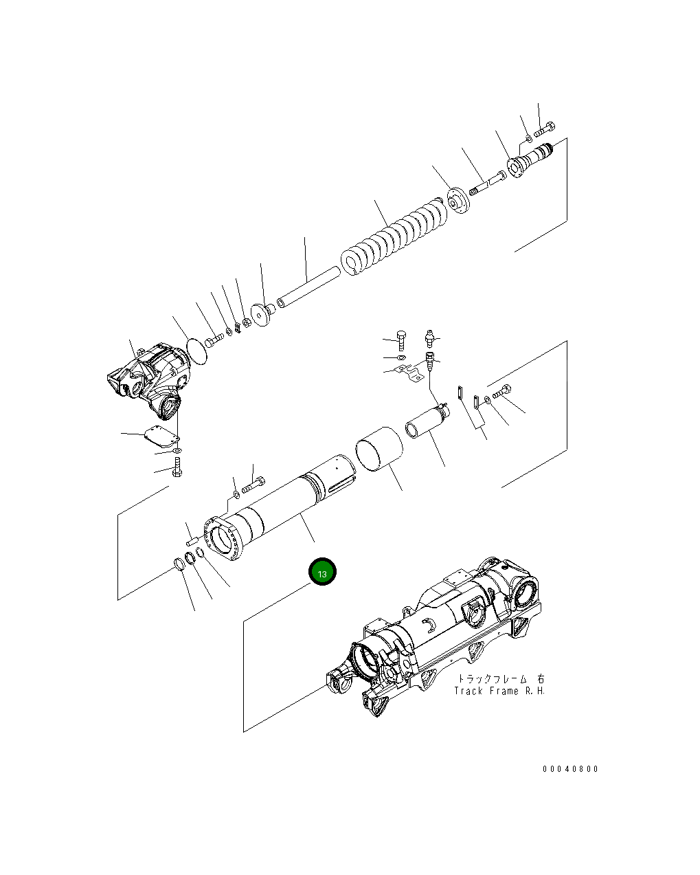 Корпус 198-30-69401 Komatsu