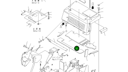 Лист 21J-54-18180 Komatsu