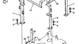 Кронштейн 209-62-26312 Komatsu