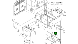 Лист 209-54-78350 Komatsu