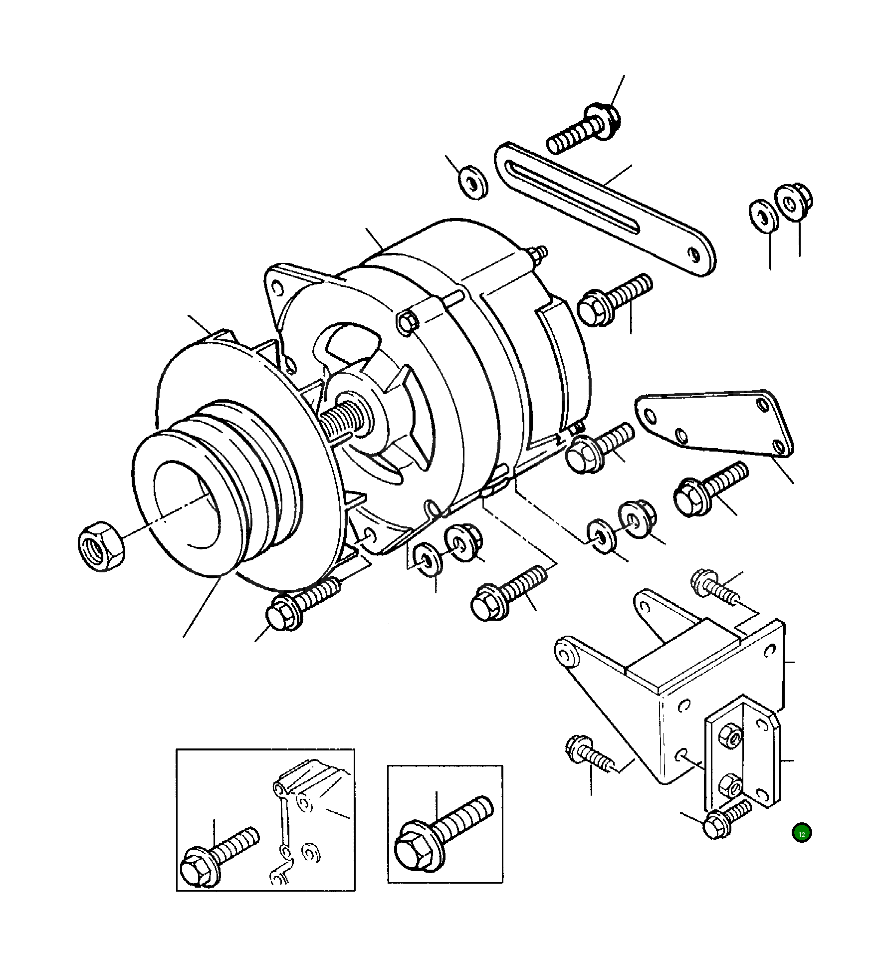 Кронштейн 6810-81-6232 Komatsu