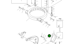 Палец 234-735-5430 Komatsu