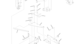 Кронштейн 4A1-54-23511 Komatsu
