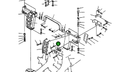 Кронштейн 569-54-61840 Komatsu
