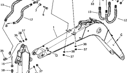 Шланг 203-973-3340 Komatsu