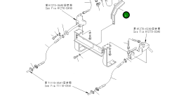 Кронштейн 20Y-62-25211 Komatsu