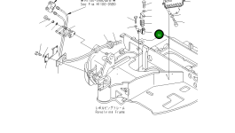 Кронштейн 22F-62-11171 Komatsu