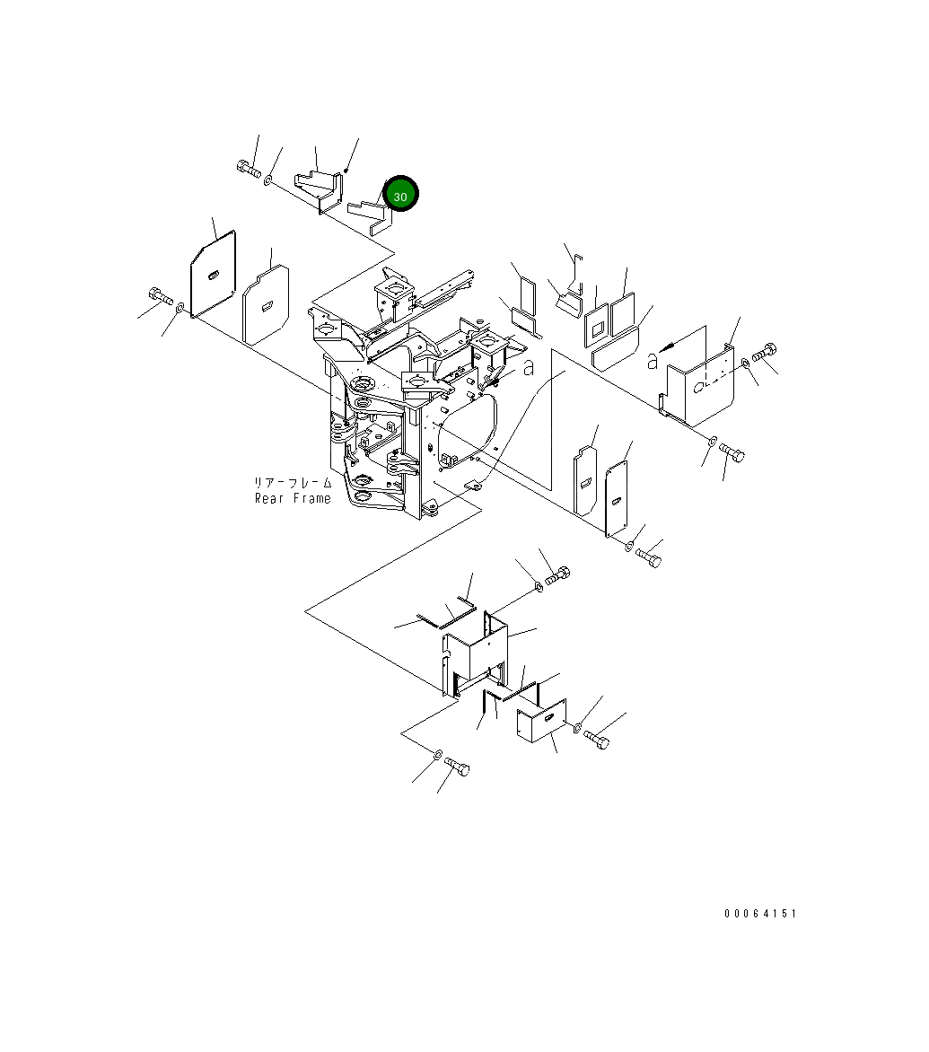 Лист 425-Z90-3341 Komatsu