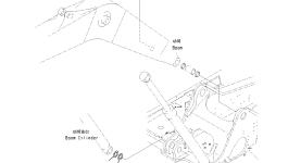 Палец 21M-70-11210 Komatsu