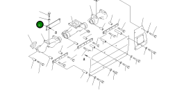 Кронштейн 6150-11-5270 Komatsu