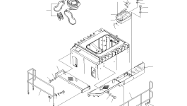 Лист 21T-54-34381 Komatsu