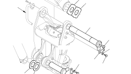 Палец 21W-70-R8250 Komatsu