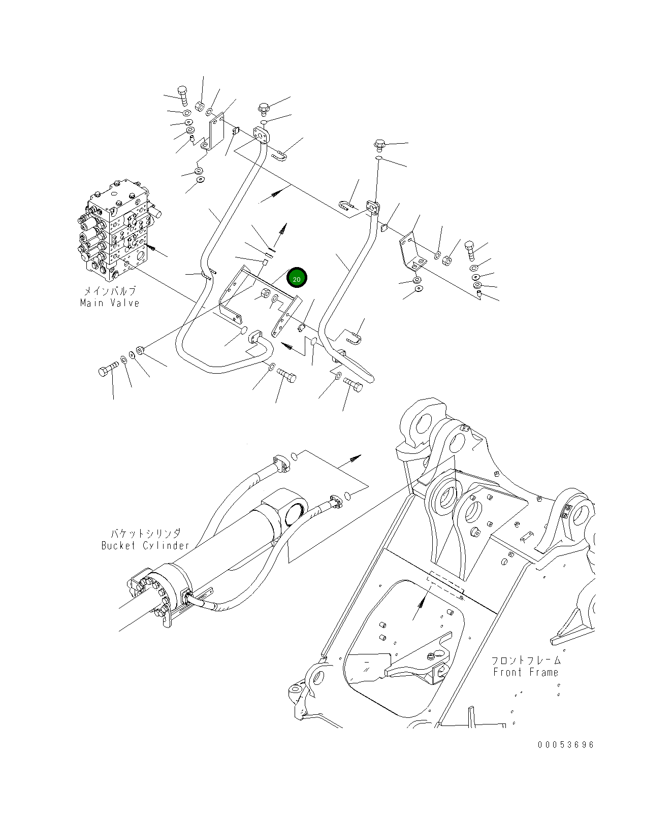 Кронштейн 421-877-4530 Komatsu